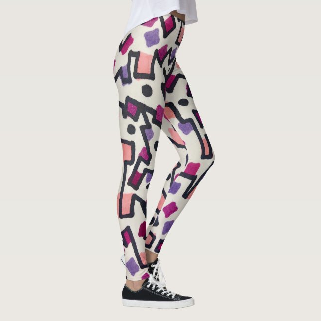 Voyagez des collants ! Aller n'importe où leggings (Droite)