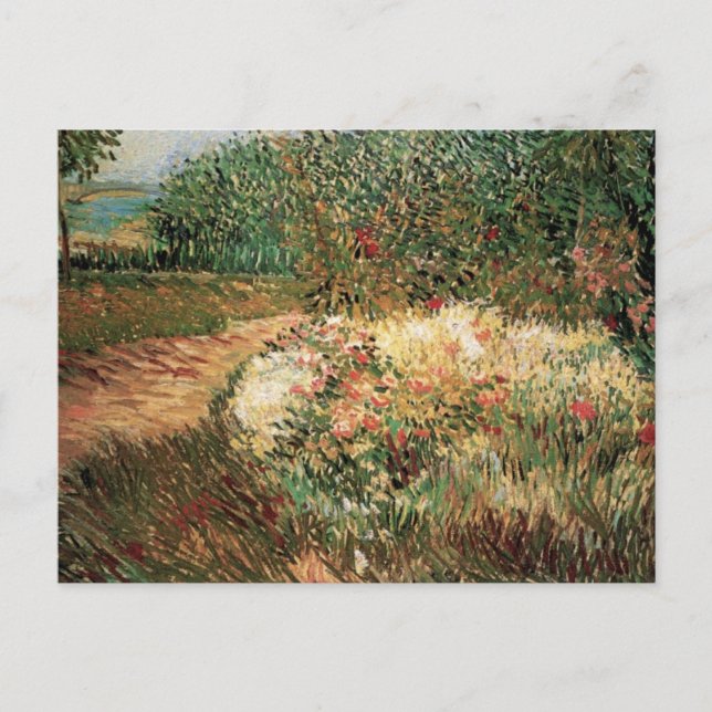 Voyer d'Argenson Park Asnieres von Vincent van Gog Postkarte (Vorderseite)