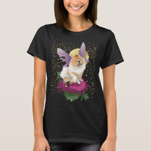 VOYEZ-MOI SUR LA LUNE - Chow Tshirt noir ou blanc