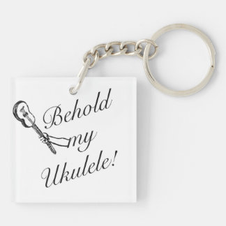 Voyez mon porte-clés d'ukulélé