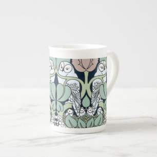 Voysey Kunst Nouveau Prozellantasse