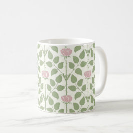 Voyseys Briar Rose, Light Pink Coffee Tasse