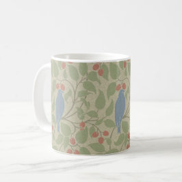 Voyseys Vögel in der Berry-Bush-Tasse Kaffeetasse