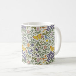 Voyseys Wildblumen Kaffee-Tasse Kaffeetasse