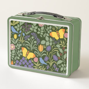 Voysey's Wildblumen Metall Brotdose