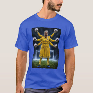 Vozinha Kap Verde Torwart Fußball T-Shirt