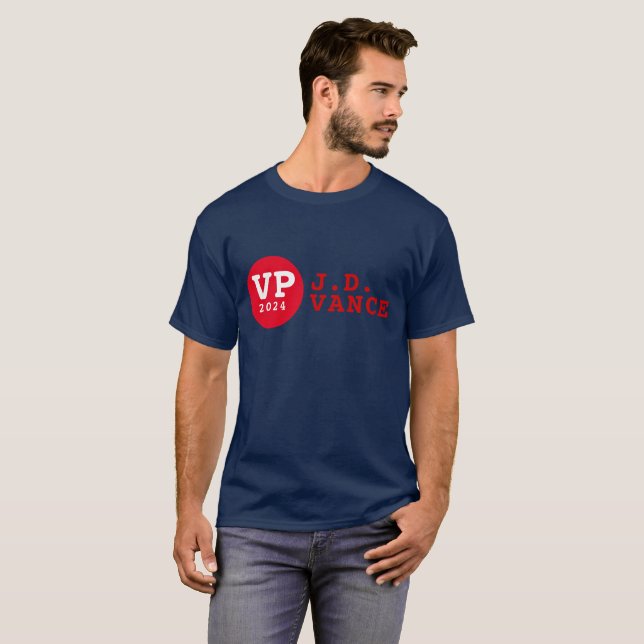 VP J. D. VANCE 2024 T-Shirt (Vorne ganz)