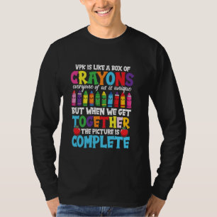 VPK-Schüler VPK-Lehrer Einzigartiger Freiwilliger T-Shirt