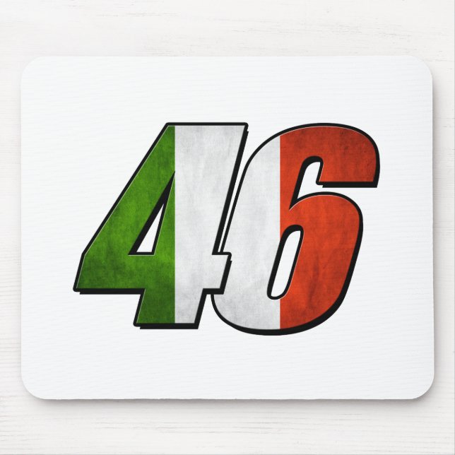 VR46flag Mousepad (Vorne)
