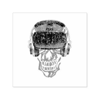 Vr Gamer Headset Video Game Skull - Virtuelle Real Permastempel