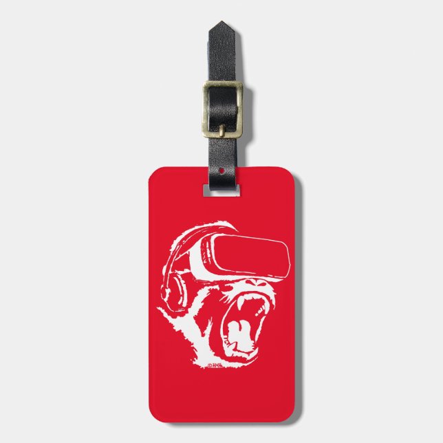 VR Gorilla Gepäckanhänger (Vorderseite vertikal)