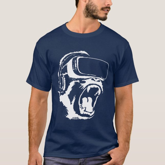 VR Gorilla T-Shirt (Vorderseite)