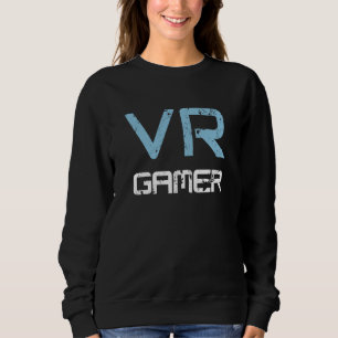 VR-Spieler für Virtual-Reality-Kinder Sweatshirt
