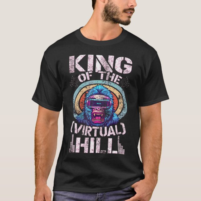 Vr-Spieler Vr-Player Virtual Reality Vr-Spiel Vide T-Shirt (Vorderseite)