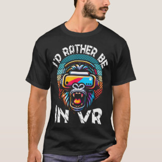 Vr-Spieler Vr-Player Virtual Reality Vr-Spiel Vide T-Shirt