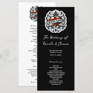 Vrai Amour Coeur Tatouage Sticker Programme de mar