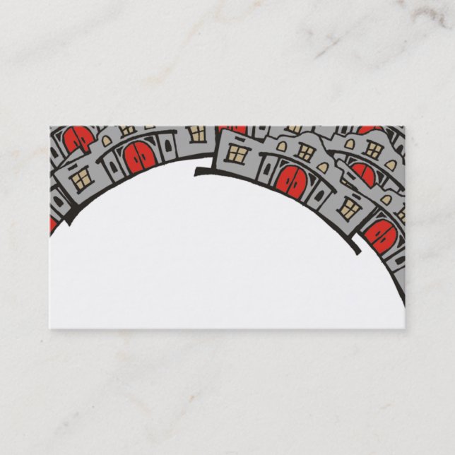 Vrai carte de visite d'agent immobilier (Devant)