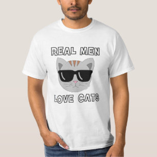 VRAI HOMME AMOUR CHATS garçons Chat T-shirt