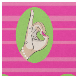 Vrai tissu assez rose et vert