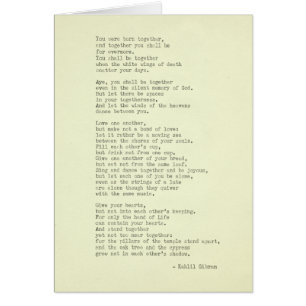 Vraie citation inspirée Kahlil Gibran de machine à