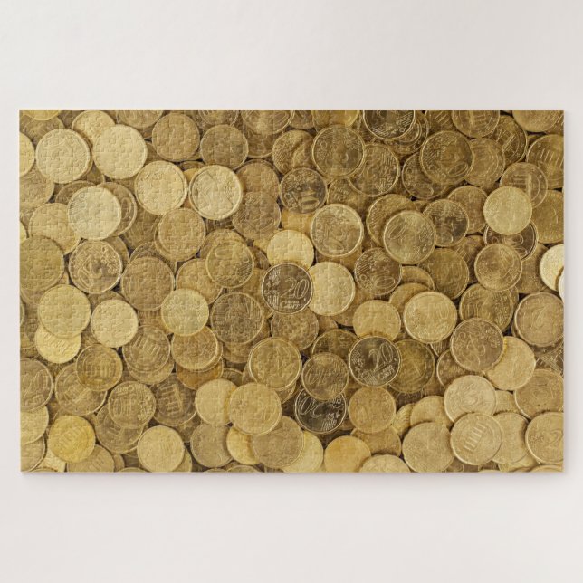 Vraiment impossible argent or pièces puzzle puzzle (Horizontal)