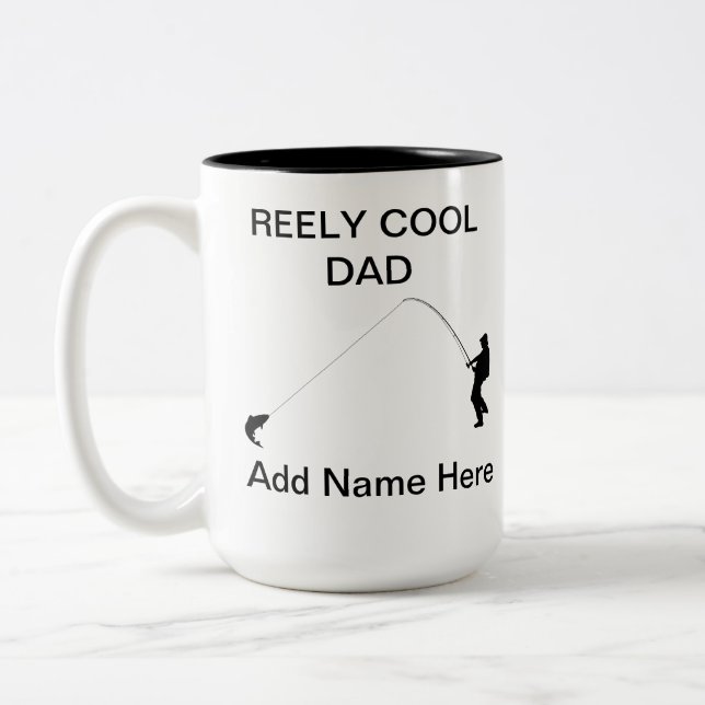 "VRAIMENT papa Cool" Mug personnalisable (Gauche)