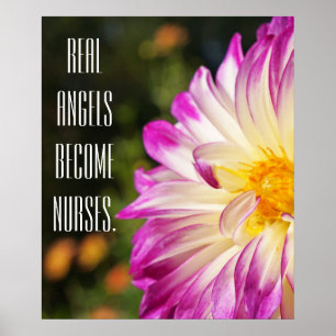 Vrais Anges deviennent infirmières affiches Reconn