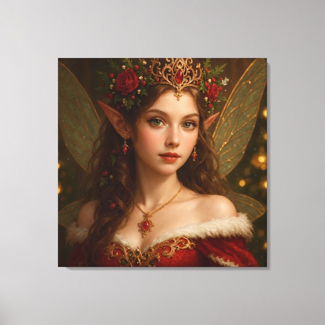 VS001_Vivid Fairy - Christmas Edition #1 Leinwanddruck (Vorderseite)