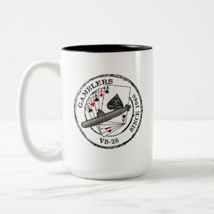 VS-28 SPIELER SEIT 1960 ZWEIFARBIGE TASSE