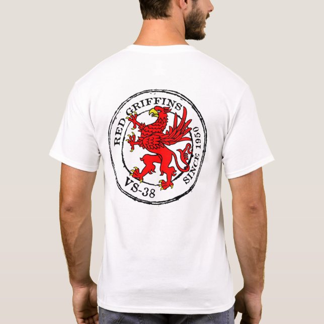 VS-38 RED GRIFFINS SEIT 1950 T-Shirt (Rückseite)
