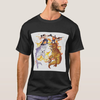 vs tre Retro-Junge T-Shirt