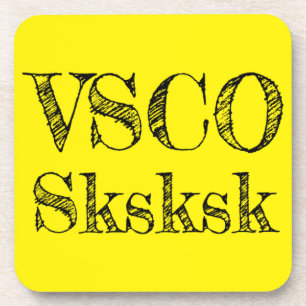 VSCO sksksk Getränkeuntersetzer