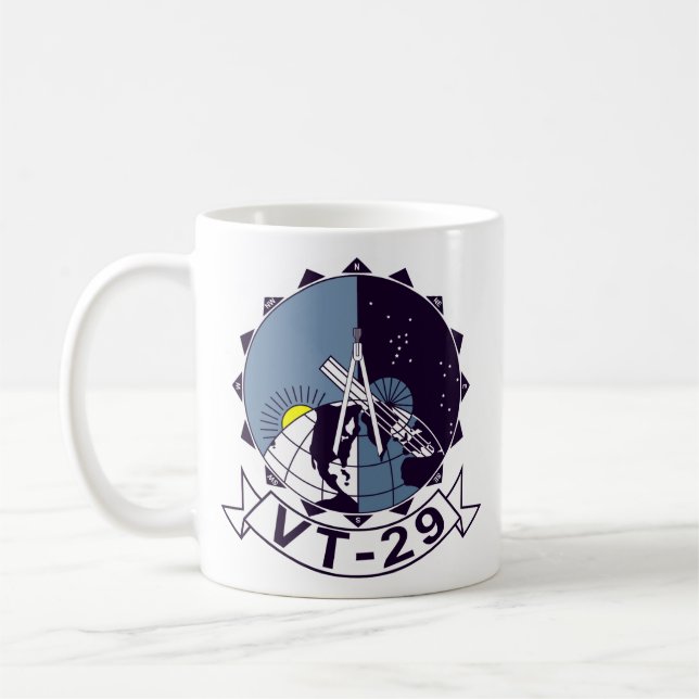 VT-29 und NAS Corpus Christi Retro Tasse (Links)