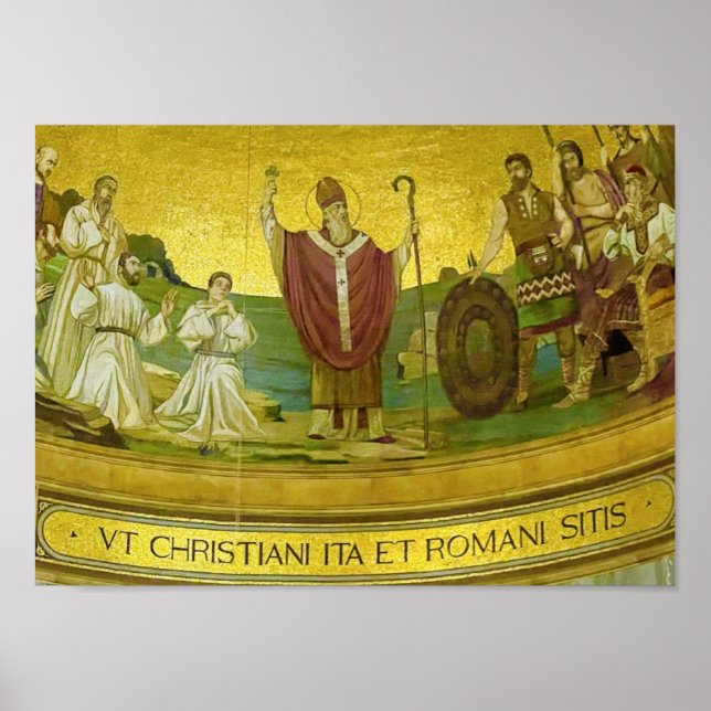VT CHRISTIANI ITA ET ROMANI SITIS POSTER (Vorne)