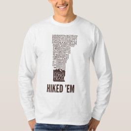 VT Long Trail Hiked Long Sleeve T - Shirt (braun)