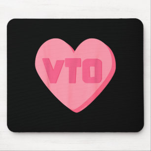 Vto Herz Valentinstag Süßigkeiten Swagazon Ociate Mousepad
