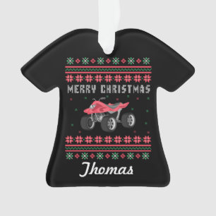 VTT personnalisé Vilain Sweat de Noël