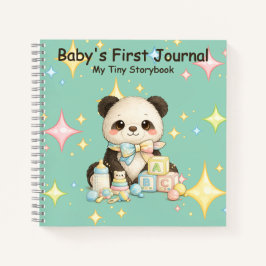 VTVB-BABYPANDA2-J - Journals Notizbuch
