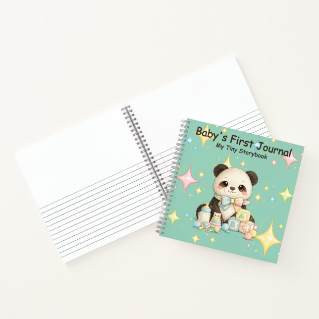 VTVB-BABYPANDA2-J - Journals Notizbuch (Innenseite)