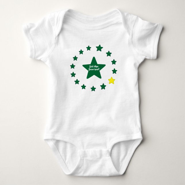 VTVB-BOLDSTEPS-BB - Baby Bodysuit Strampler (Vorderseite)