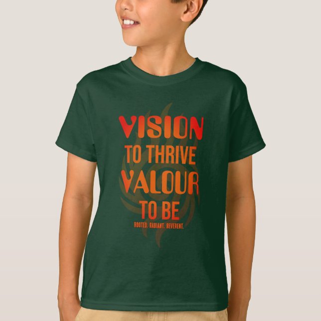 VTVB-FINDJOYJOURNEY-ORNGB1T - T-Shirt (Vorderseite)