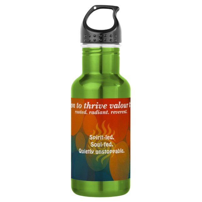 VTVB-SPIRITLED-WB - Water Bottle Edelstahlflasche (Vorderseite)