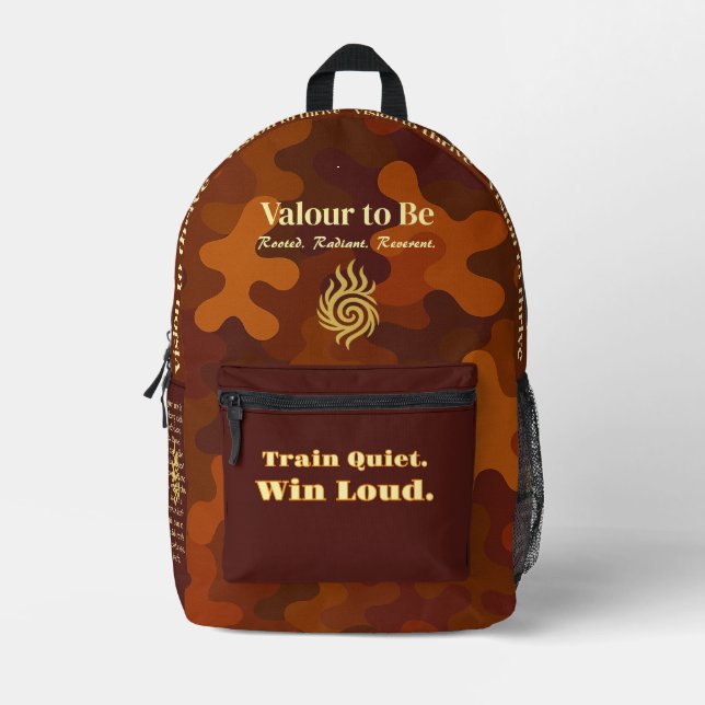 VTVB-TRAINQUIET-BP - Rucksack (Vorderseite)