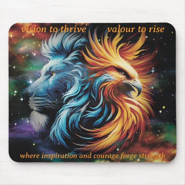 VTVR-PHOENIXLIONPRO3B-MP - MOUSEPAD (Vorne)