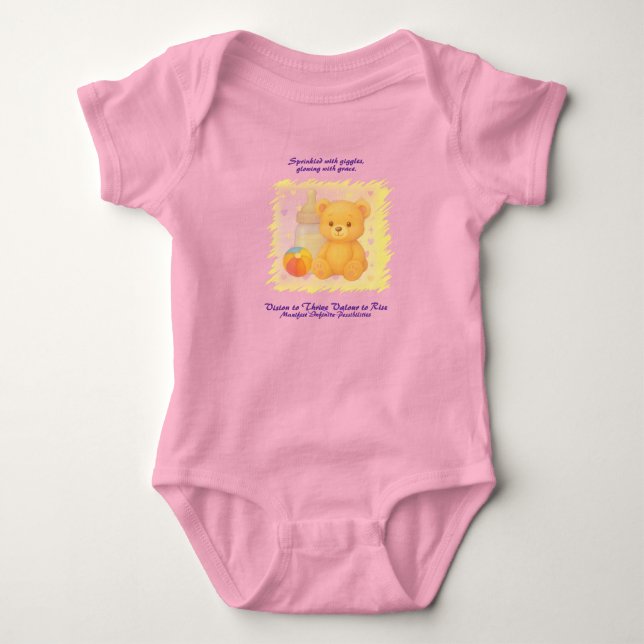 VTVR-SPRINKLEDGIGGLES2-BB - Baby Bodysuit Strampler (Vorderseite)