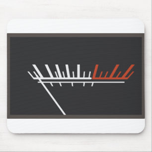 Vu-Meter-analoges Volumen-Audiophile Geschenk Mousepad
