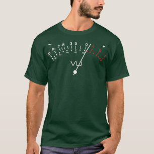 VU Meter Sound Engineer DJ Hi-Fi Analog Audio T-Shirt