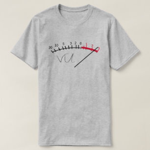 VU Meter Sound Level Studio T-Shirt