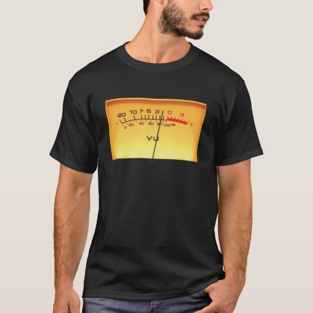 VU Meter T-Shirt (Vorderseite)