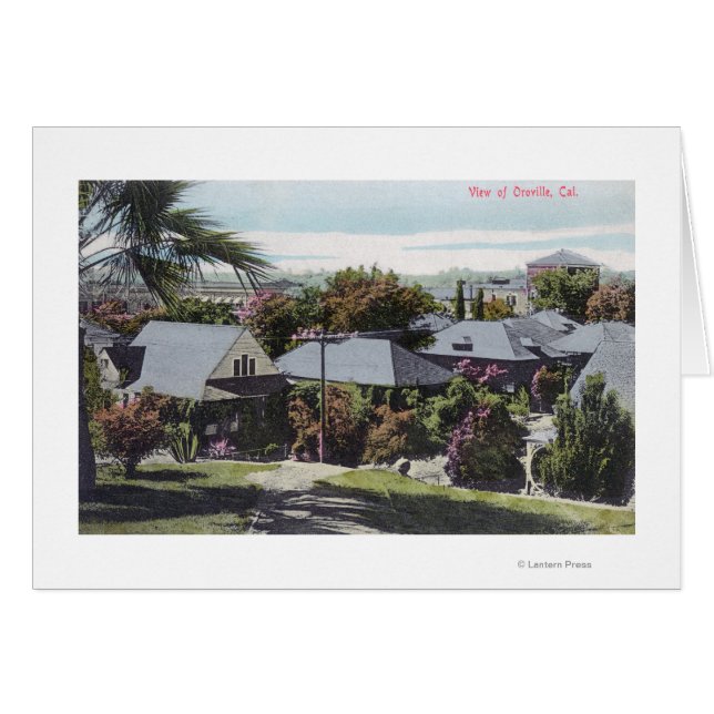 Vue aérienne de la section de la résidenceOroville (Devant horizontal)